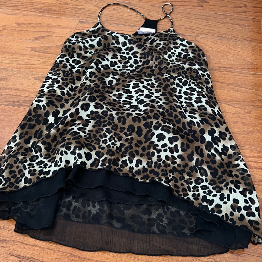 Romeo & Juliet Couture leopard top